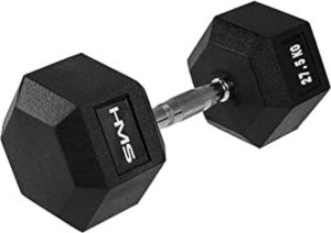 HMS ‎‎Hantel Hex Pro gumowany 1 x 27.5 kg 1