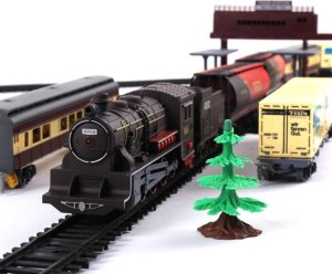 Ogromna Elektryczna Kolejka Fenfa 1601A + 7 Wagonów 3