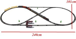 Ogromna Elektryczna Kolejka Fenfa 1601A + 7 Wagonów 10