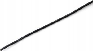 Przewód silikonowy 0,5 mm2 (20AWG) (czarny) 1m. 1