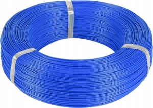 MSP Silikonowy przewód prądowy 20AWG 0,5mm2 1m NIEBIESKI 1