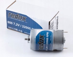 REDOX Silnik szczotkowy 600 7,2V 22000RPM 3