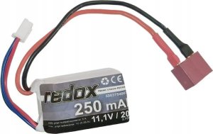 Redox 250 mAh 11,1V 20C DEAN - pakiet LiPo 1