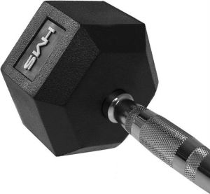 HMS ‎‎Hantel Hex Pro gumowany 1 x 55 kg 2