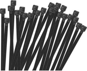 Trytytki, Opaski Zaciskowe, Samozaciskowe, Kablowe 4,8x200 Zestaw 100 sztuk 2