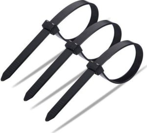 Trytytki, Opaski Zaciskowe, Samozaciskowe, Kablowe 4,8x200 Zestaw 100 sztuk 7