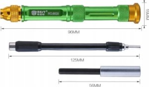 Zestaw Narzędzi Precyzyjnych, Śrubokręt, Wkrętak + Bity 63w1 BST 5