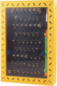 Zestaw Narzędzi Precyzyjnych, Śrubokręt, Wkrętak + Bity 63w1 BST 6