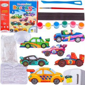 Kreatywny Zestaw Stwórz Magnes, Odlew DIY AUTA SPORTOWE, WYŚCIGOWE Zrób To Sam 9