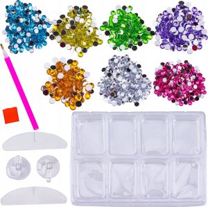 Haft Diamentowy Mozaika Diamentowa Naklejki Mozaika SYRENKI, MORSKIE ZWIERZĘTA 4