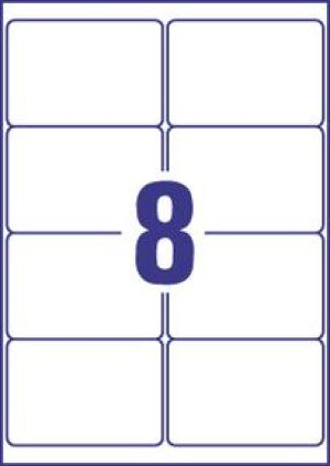 Avery Zweckform ETYK.ZF ECONOMY 99,1X67,7MM 043 100ARK ETYKIETA E100 ELA043 - ELA043 2