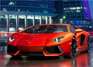 Haft Diamentowy, Obraz, Mozaika Diamentowa Diamond Painting, LAMBORGHINI 40x30cm 1