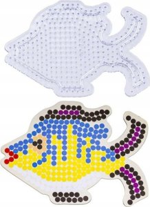 Koraliki do prasowania, Prasowanka, Szablon, Saszetka KOLOROWA RYBKA, RYBA MORSKA 6