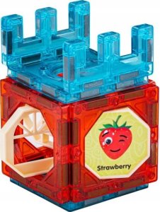 DK Świecące Klocki Magnetyczne, Tor Kulkowy Dla Kulek 167 Elementów Kulodrom 6