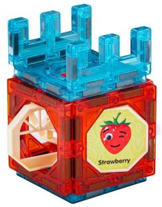 Świecące Klocki Magnetyczne, Tor Kulkowy Dla Kulek 230 Elementów Kulodrom 8