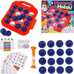 Edukacyjna Gra SUPER PAMIĘĆ Memory & Match Gra Pamięciowa Dla Dzieci 14