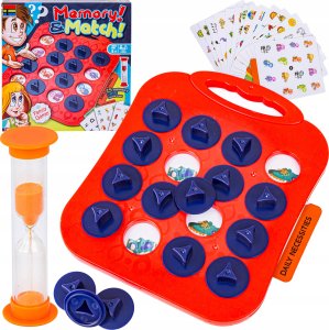 Edukacyjna Gra SUPER PAMIĘĆ Memory & Match Gra Pamięciowa Dla Dzieci 2