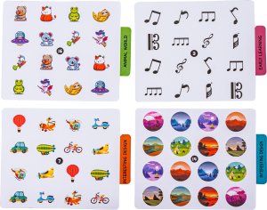 Edukacyjna Gra SUPER PAMIĘĆ Memory & Match Gra Pamięciowa Dla Dzieci 10