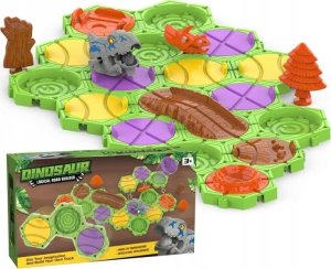 Gra Logiczna, Zbuduj Tor Dla Dinozaura, Trasa, Przeprawa Dla Dinozaura, Klocki, Tor Przeszkód 2