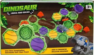 Gra Logiczna, Zbuduj Tor Dla Dinozaura, Trasa, Przeprawa Dla Dinozaura, Klocki, Tor Przeszkód 5