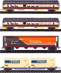 Kolejka Elektryczna Fenfa Lokomotywa Pociąg Towarowy, Pasażerski 6