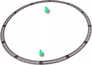 Kolejka Elektryczna Fenfa Pociąg Pasażerski 6