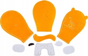 Kreatywny Zestaw Wyszywanka, Maskotka, Pluszak Do Szycia Zwierzęta Leśne LISEK 4