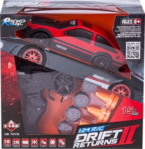 Samochód Do Driftu, Auto RC Drift 1:24 2,4 GHz 4WD CZERWONA TOYOTA 25