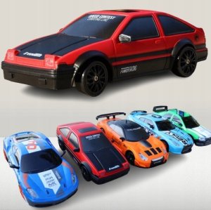 Samochód Do Driftu, Auto RC Drift 1:24 2,4 GHz 4WD CZERWONA TOYOTA 41