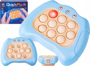 Pegaz Toys Zabawka Gra Elektroniczna Antystresowa Pop IT Sensoryczna, Wypychanka, Pad, Kontroler BŁĘKITNY 5