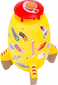 RAKIETA WODNA Wyrzutnia rakiety wodnej, Water Rocket, Zraszacz, ŻÓŁTA KOSMICZNA 5