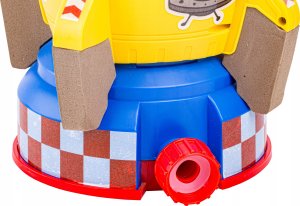 RAKIETA WODNA Wyrzutnia rakiety wodnej, Water Rocket, Zraszacz, ŻÓŁTA KOSMICZNA 6