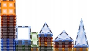 Konstrukcyjne Klocki Magnetyczne ZWIERZĘTA 82 El. 9
