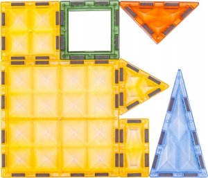 Konstrukcyjne Klocki Magnetyczne ZWIERZĘTA 116 El. 7