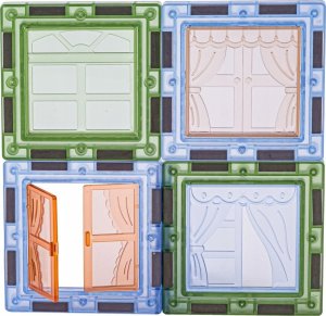 Konstrukcyjne Klocki Magnetyczne ZWIERZĘTA 116 El. 9