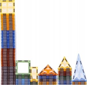 Konstrukcyjne Klocki Magnetyczne ZWIERZĘTA 116 El. 10