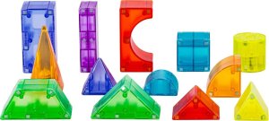 ProNice Klocki Magnetyczne, Konstrukcyjne, Świecące Elementy, Figury 3D 94 El. 7