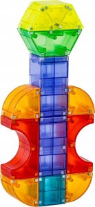 ProNice Klocki Magnetyczne, Konstrukcyjne, Świecące Elementy, Figury 3D 64 El. 8
