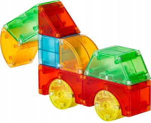 ProNice Klocki Magnetyczne, Konstrukcyjne, Świecące Elementy, Figury 3D 64 El. 10