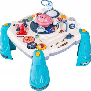 Edukacyjny Interaktywny Stolik Dla Dzieci 2W1 KOSMOS Projektor Zielony 11