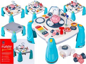 Edukacyjny Interaktywny Stolik Dla Dzieci 2W1 KOSMOS Projektor Zielony 21