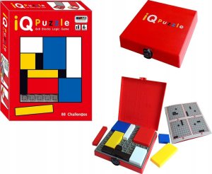 Logiczna gra zręcznościowa IQ Puzzle, Układanka, Łamigłówka, Kolorowe klocki 1