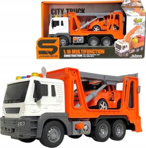 Multifunkcyjna Ciężarówka, Laweta, Transporter + Samochód Pomoc Drogowa 1:16 Auto 3