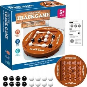 Gra planszowa, strategiczna Szachy Logiczne "Track game" 4 W Rzędzie 8