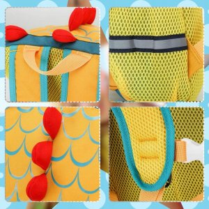 PLECAK DLA PRZEDSZKOLAKA NA WYCIECZKI DZIECIĘCY LEKKI PRZEWIEWNY DINOZAUR 4