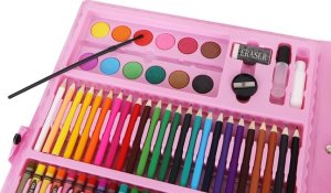 ZESTAW ARTYSTYCZNY DO MALOWANIA W WALIZCE 168 EL. 18