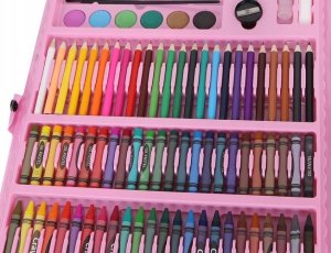 ZESTAW ARTYSTYCZNY DO MALOWANIA W WALIZCE 168 EL. 19