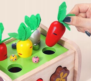 GRA ZRĘCZNOŚCIOWA SORTER MARCHEWKI I ROBACZKI KROWA 4