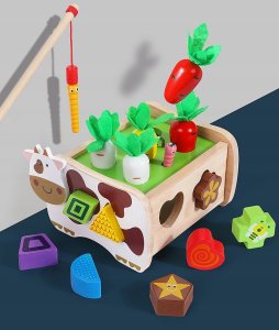 GRA ZRĘCZNOŚCIOWA SORTER MARCHEWKI I ROBACZKI KROWA 5