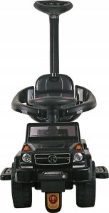 DUŻY JEŹDZIK CHODZIK PCHACZ AUTO SAMOCHÓD 3 W 1 CICHE KOŁA 4